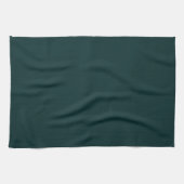 Linge De Cuisine élégant vert foncé (Horizontal)