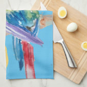 Linge De Cuisine Elégante couleur pastel pour perroquet macaw (Quart Plié)