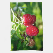 Linge De Cuisine Elégante framboise rouge classique (Vertical)