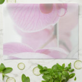 Linge De Cuisine Élégante photo d'orchidée rose (Plié)