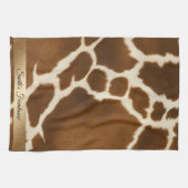 Linge De Cuisine Élégante Vache Faux Cuir Collection moderne (Horizontal)