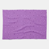 Linge De Cuisine Elegantly Trippy Lines and Shapes Pattern (Horizontal)