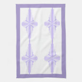 Linge De Cuisine Elément Art déco en lilas & violet (Vertical)
