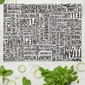 Linge De Cuisine Éléments chimiques (Plié)