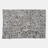 Linge De Cuisine Éléments chimiques (Horizontal)