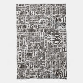 Linge De Cuisine Éléments chimiques (Vertical)