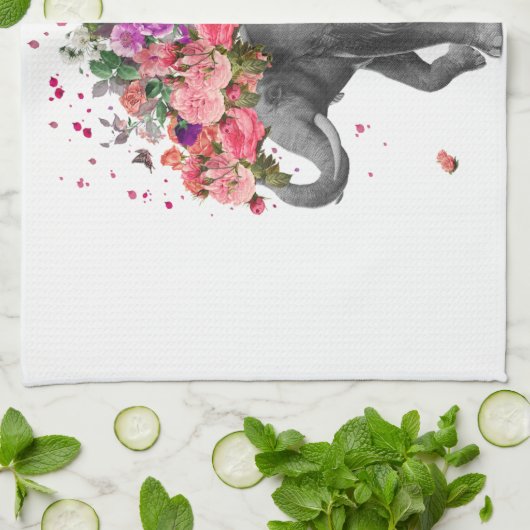 Linge De Cuisine Eléphant (Plié)