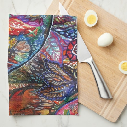 Linge De Cuisine Éléphant (Quart Plié)