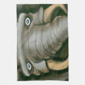 Linge De Cuisine Eléphant (Vertical)