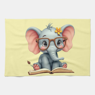 Linge De Cuisine Éléphant Bébé Sage