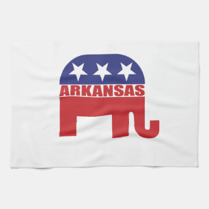 Linge De Cuisine Éléphant de républicain de l'Arkansas