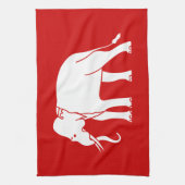 Linge De Cuisine Éléphant de Siamese (Vertical)