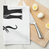 Linge De Cuisine Éléphant de Siamese (Quart Plié)