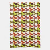 Linge De Cuisine Eléphant Pop Art (Vertical)