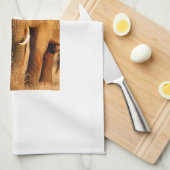 Linge De Cuisine Éléphants (Quart Plié)