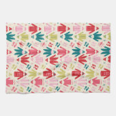 Linge De Cuisine Elf Colorful Coat et Chaussures Motif (Horizontal)