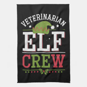 Linge De Cuisine Elfe de Noël vétérinaire technicien vétérinaire 
