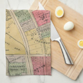 Linge De Cuisine Elgin Illinois 1871 Carte Elgin Watch Factory (Quart Plié)