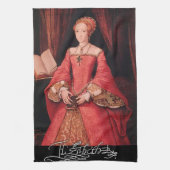 Linge De Cuisine Elizabeth I comme princesse (Vertical)