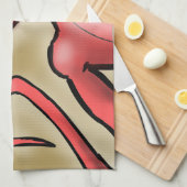 Linge De Cuisine Elle Diable (Quart Plié)
