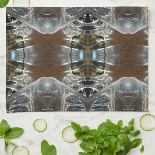 Linge De Cuisine Éloquence de la cascade de flottabilité (Plié)