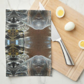 Linge De Cuisine Éloquence de la cascade de flottabilité (Quart Plié)