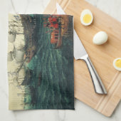 Linge De Cuisine Embarquement à Margate de l'Électeur Palatine (Quart Plié)