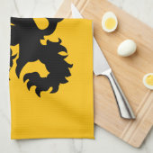 Linge De Cuisine Emblème du Lion flamand (Quart Plié)
