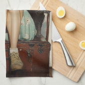 Linge De Cuisine Embracer les Vibes de Lady Cat Retro Crazy (Quart Plié)