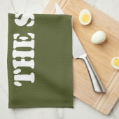 LINGE DE CUISINE EMBRASSEZ LE SUCK ! (Quart Plié)