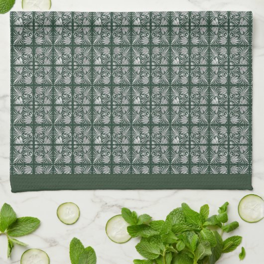 Linge De Cuisine Emerald Essence Kitchen Towels (Plié)