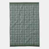 Linge De Cuisine Emerald Essence Kitchen Towels (Vertical)