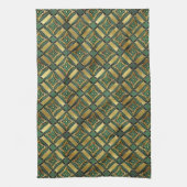 Linge De Cuisine Emerald & Gold Art Déco (Vertical)