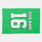 Linge De Cuisine Emerald Green Sports Jersey Team Jersey (Horizontal)