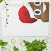 Linge De Cuisine emoji de noël (Plié)