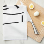 Linge De Cuisine emoji de shrug de noël (Quart Plié)