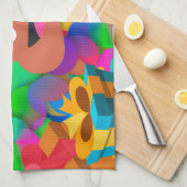 Linge De Cuisine emoji joyeux pod'anniversaire (Quart Plié)