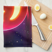 Linge De Cuisine Emoji Orb Joyeux (Quart Plié)