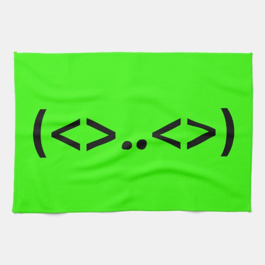 Linge De Cuisine Emoticon japonais ALIEN (Horizontal)