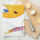 Linge De Cuisine émoticône anniversaire (Quart Plié)