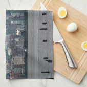 Linge De Cuisine Empire State Building New York (Quart Plié)