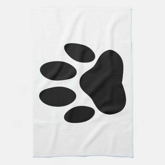 Linge De Cuisine Empreinte de chien (Vertical)