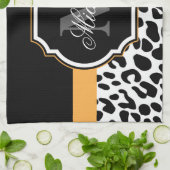Linge De Cuisine Empreinte de léopard (Plié)