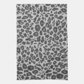 Linge De Cuisine Empreinte de léopard gris (Vertical)