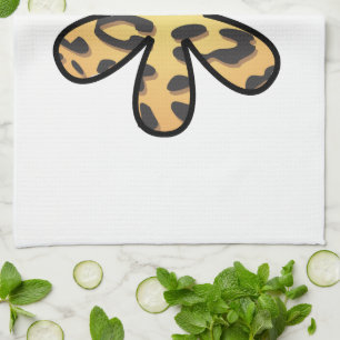 Linge De Cuisine Empreinte de léopard, Poster de animal, Léopard Br