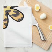 Linge De Cuisine Empreinte de léopard, Poster de animal, Léopard Br (Quart Plié)