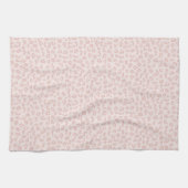 Linge De Cuisine Empreinte de léopard rose (Horizontal)