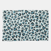 Linge De Cuisine Empreinte de léopard, Spots de léopard, Leopard bl (Horizontal)