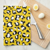 Linge De Cuisine Empreinte de léopard, Spots de léopard, Leopard Ja (Quart Plié)