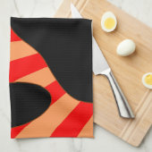 Linge De Cuisine Empreinte de patte de chien radiant (Quart Plié)